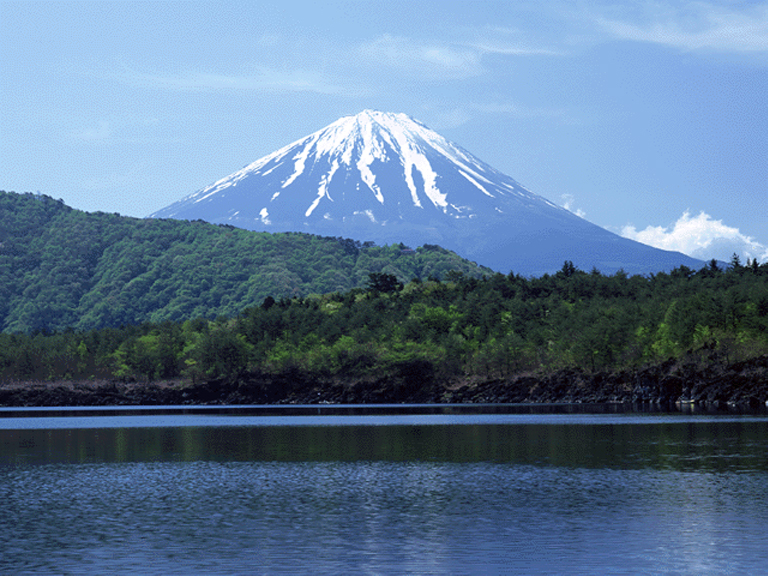 ①	富士五湖